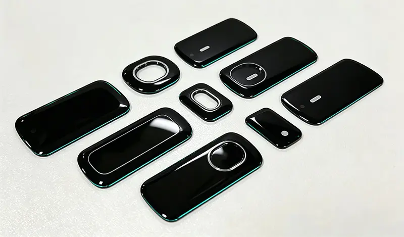 2.5d glass panel for smart watches