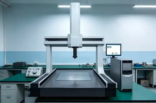 2D video measuring machine for dimensional inspection of glass cover panels