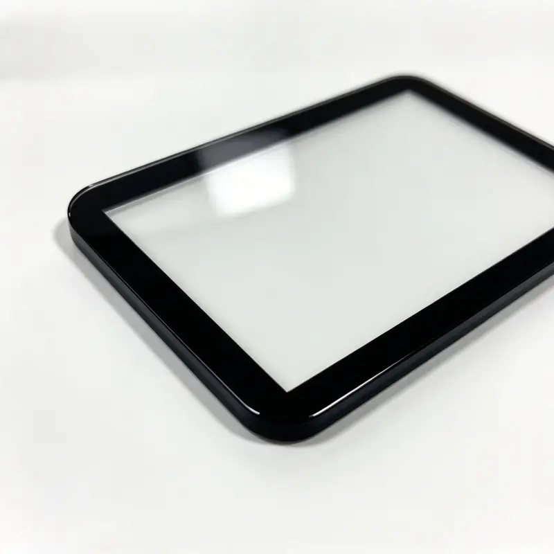 Tempered glass cover lens for medical device display interface and touchscreen applications