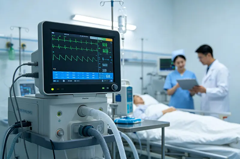 cover glass for medical monitors