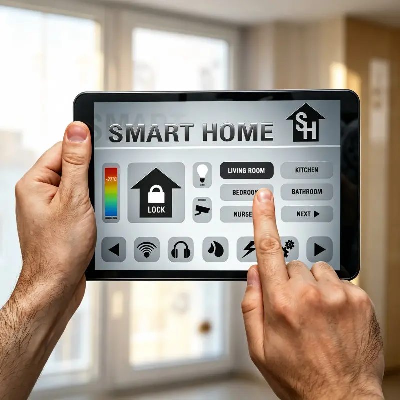 cover glass protect panel for smart home device display screen