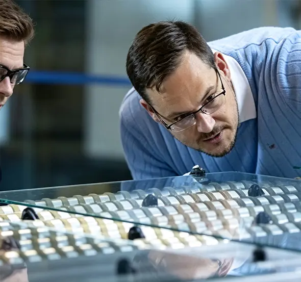 custom cover glass inspection process