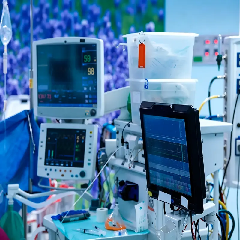 custom cover glass for medical device display protection