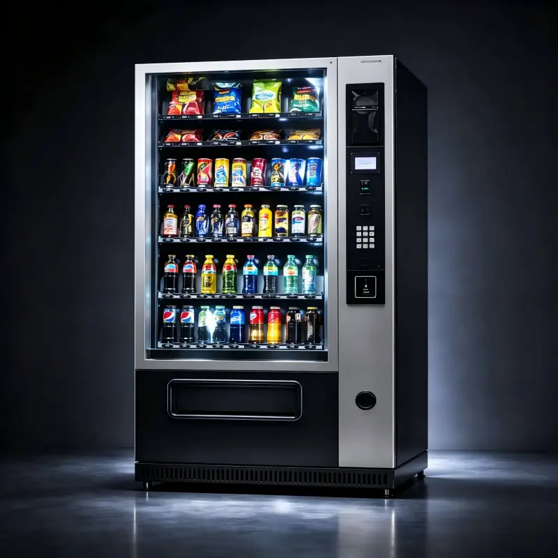 custom glass panel for vending machine display screen
