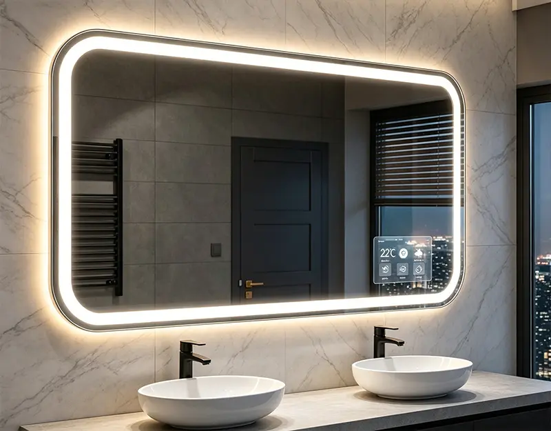 custom smart mirrors for smart home