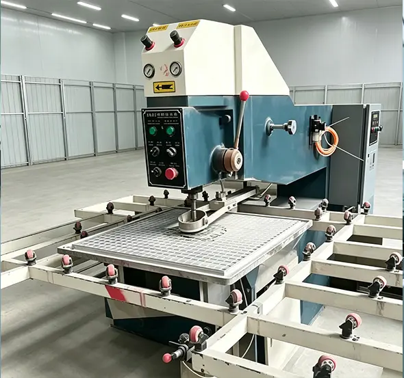 glass sheet Hole & Slot drilling for glass panels