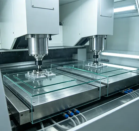 glass sheet cnc processing