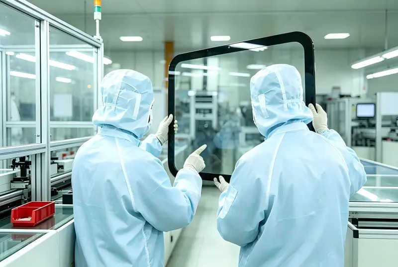 high quality industrial display screen glass cover