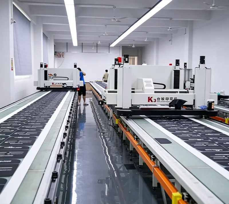 pmma acrylic cover panel silk screen printing