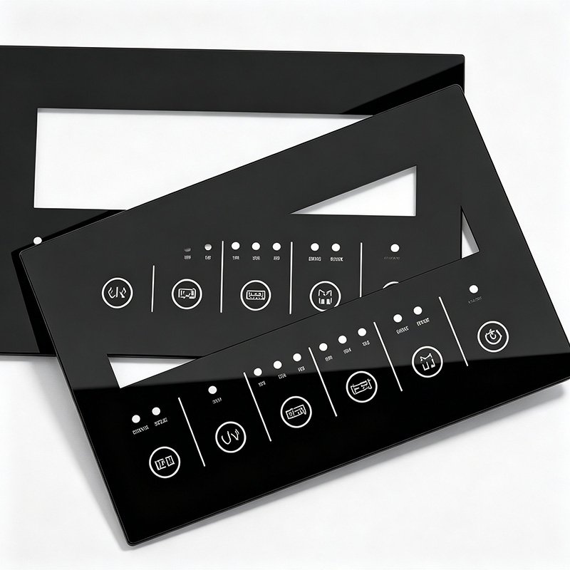 pmma acrylic front panel for home appliances