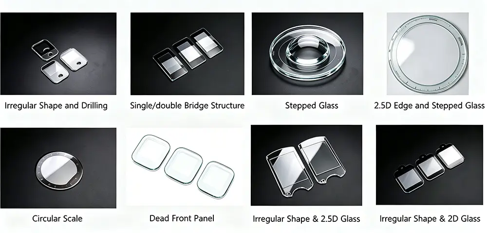 smart watch cover glass types
