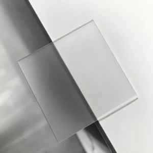 Anti-glare glass for display screens with reduced reflections and improved visibility