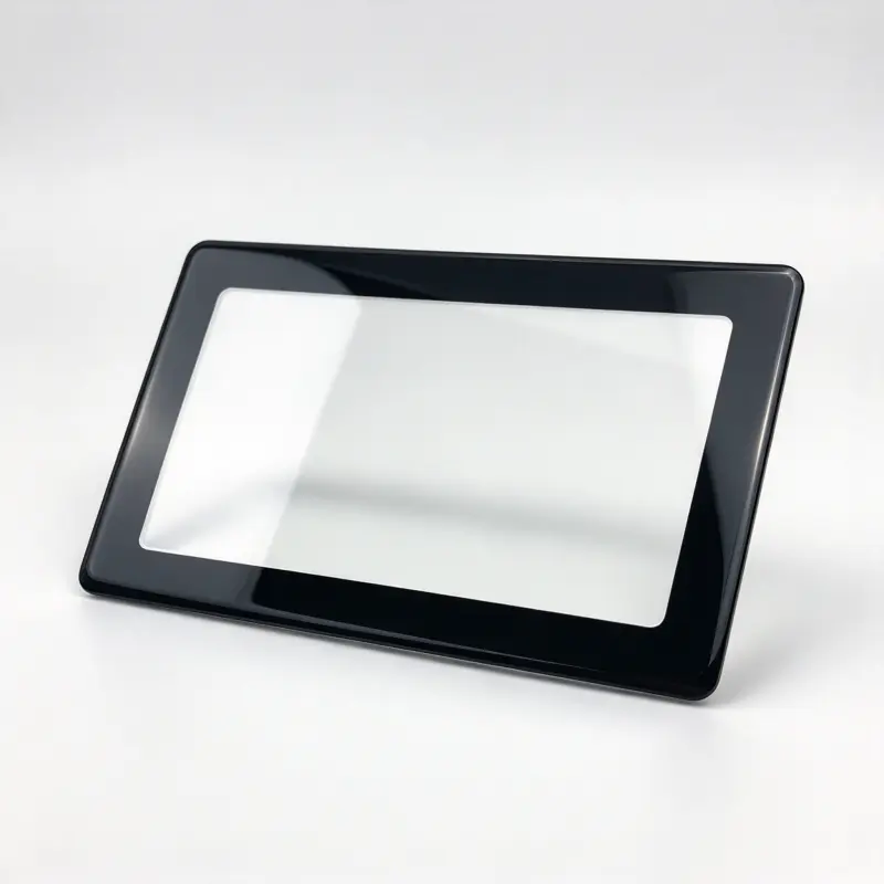 Custom tablet cover glass for electronic devices and touchscreen display applications